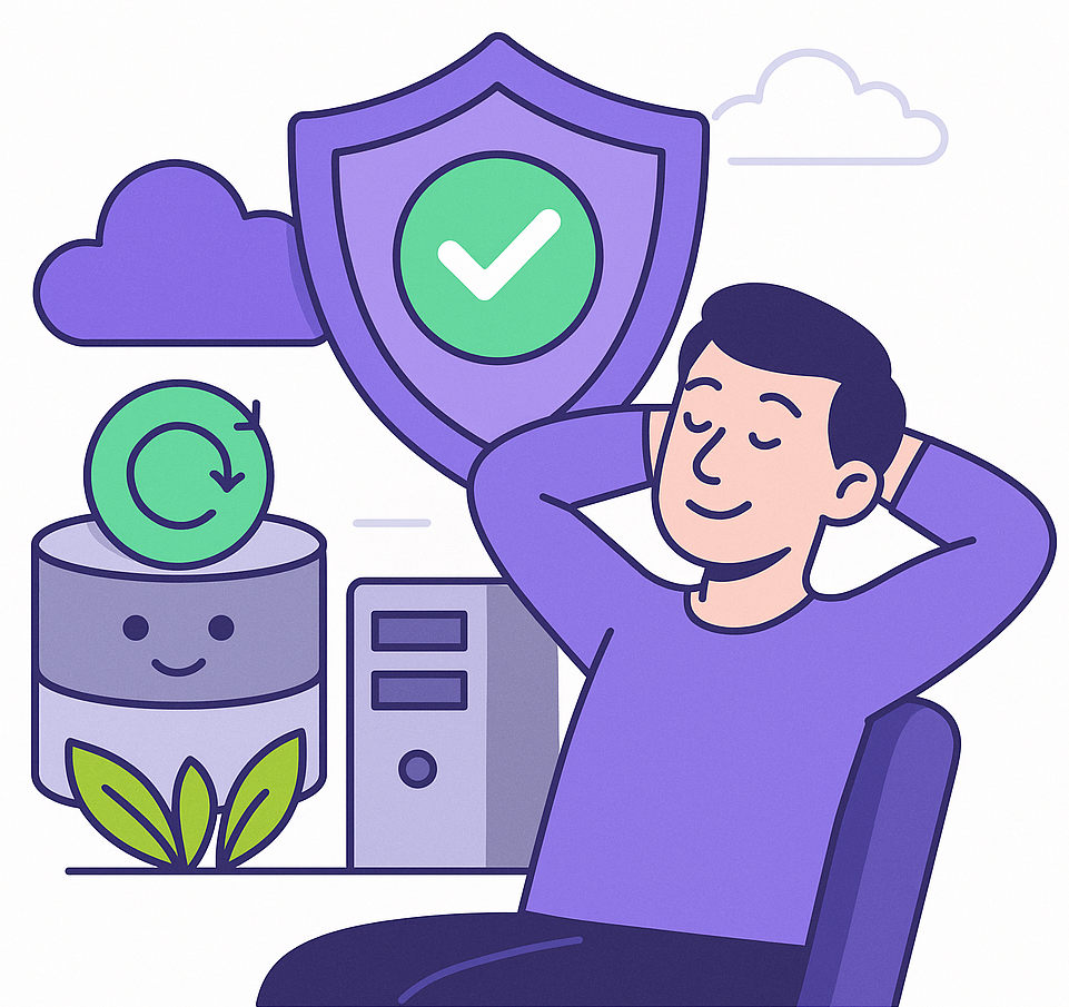 Rilassati, c'è il backup